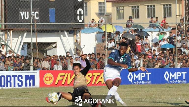 A goal of Emmanuel bring three points after beating Rakhine United