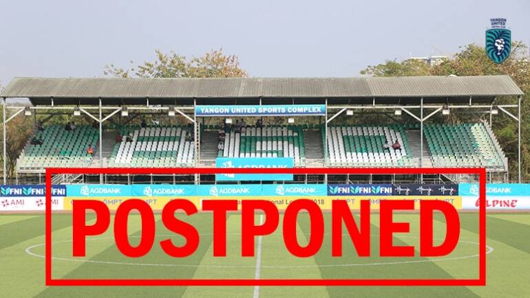 All the matches of Myanmar National will be suspended