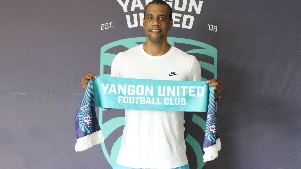 Brazilian striker Valci Teixeira Junior signed with Yangon United till the end of 2022 season