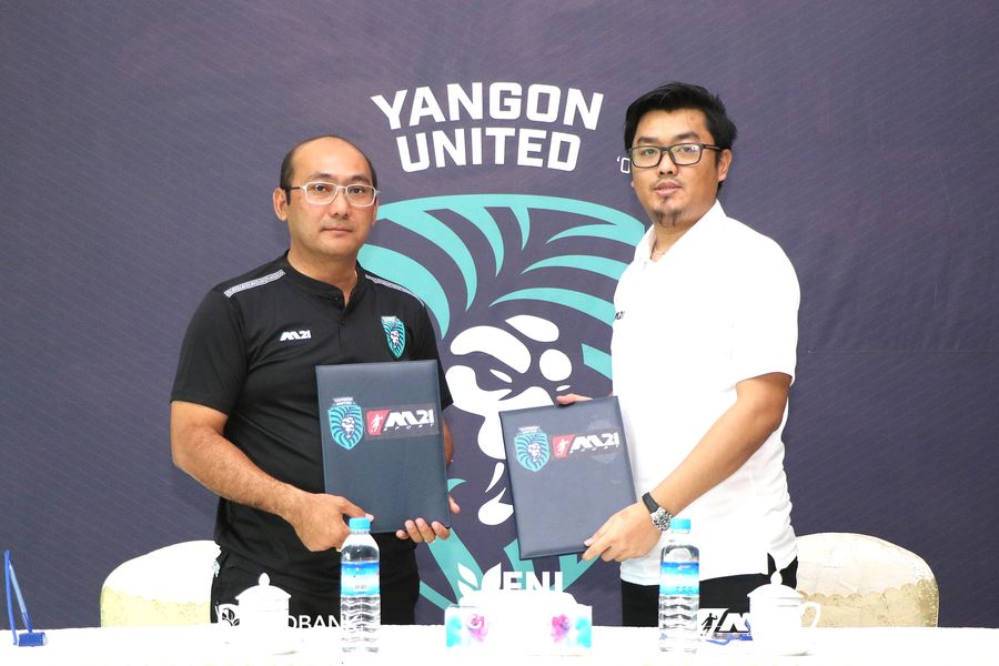 Yangon United sign contract with M21 Sportswear for 2023 season