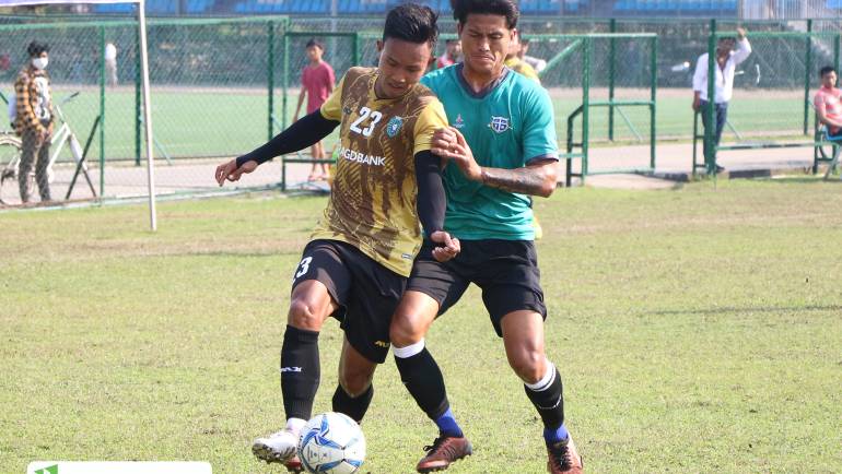 Lions beat Kachin United 3-0 in a friendly match