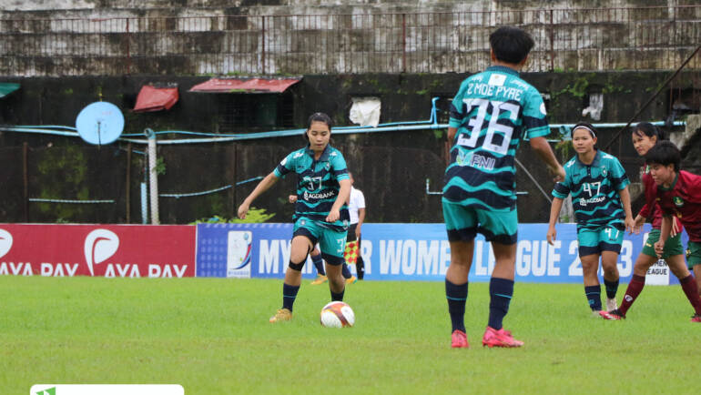 Myawady Women Team win 2-0 over Yangon United Women Team in 2023 Myanmar Women League Week-3