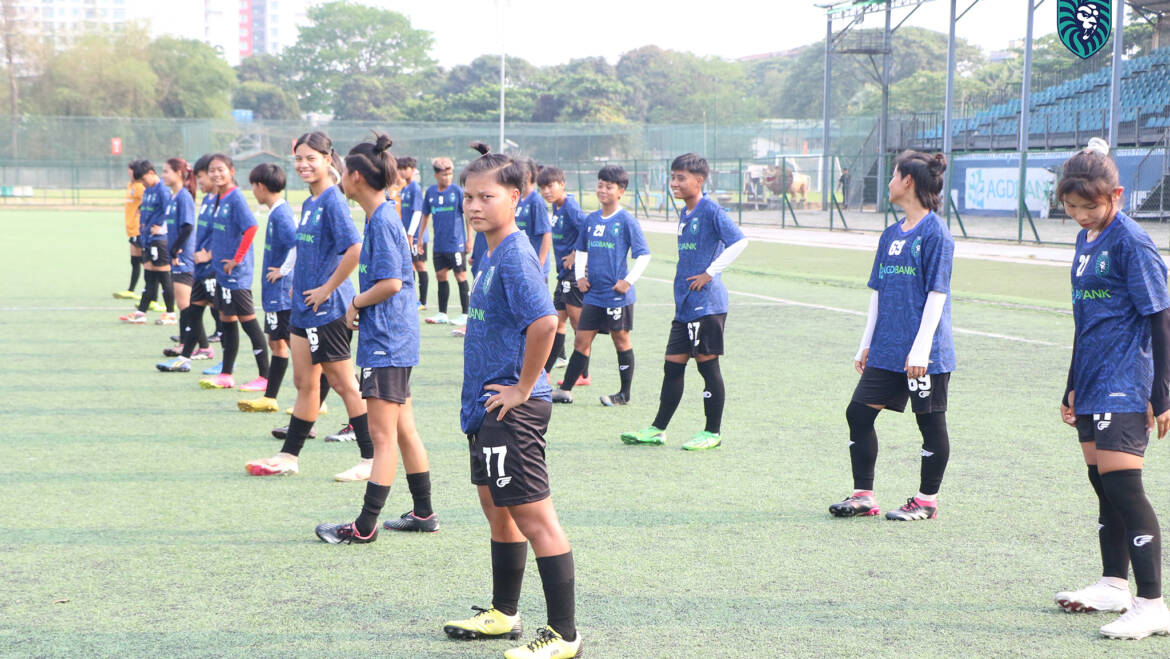 Yangon United Women Team back to training