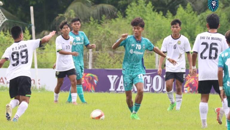 Yangon United (U-20) suffered a 2-0 defeat to Dagon Star United (U-20) today at South Dagon Stadium.