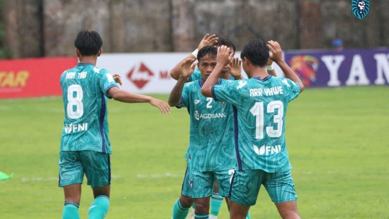 Yangon United (U-20) secured the 6-0 victory over Mahar United (U-20) in the second match of Myanmar National Youth League.