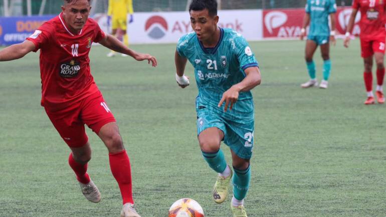 Yangon United shared points with Hantharwady United after a 1-1 draw