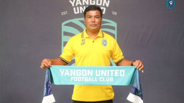 U Kyaw Dunn Appointed as Head Coach of Yangon United