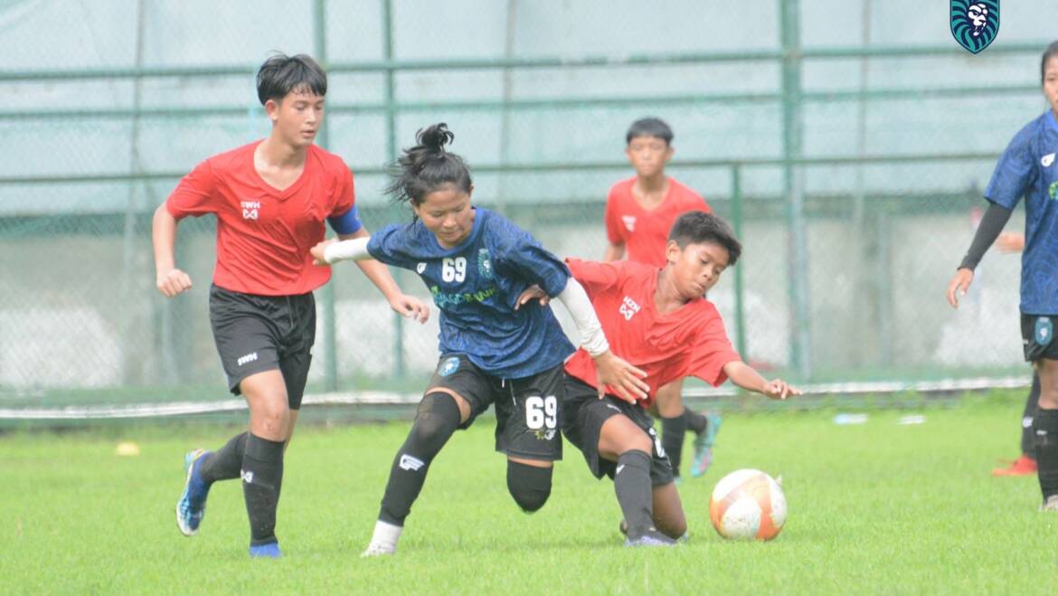 Yangon United Women’s Team Draws 4-4 in Friendly Against Myanmar U-13 Ahead of Third Round