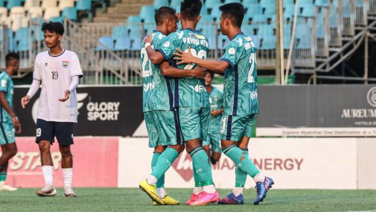 Yangon United climbed back to second place in the Myanmar National League 2024-25 after a 3-2 victory over Thitsar Arman in Week 14 at Yangon United Sports Complex.